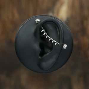 Spiked Ornament Industrial Bar - H2