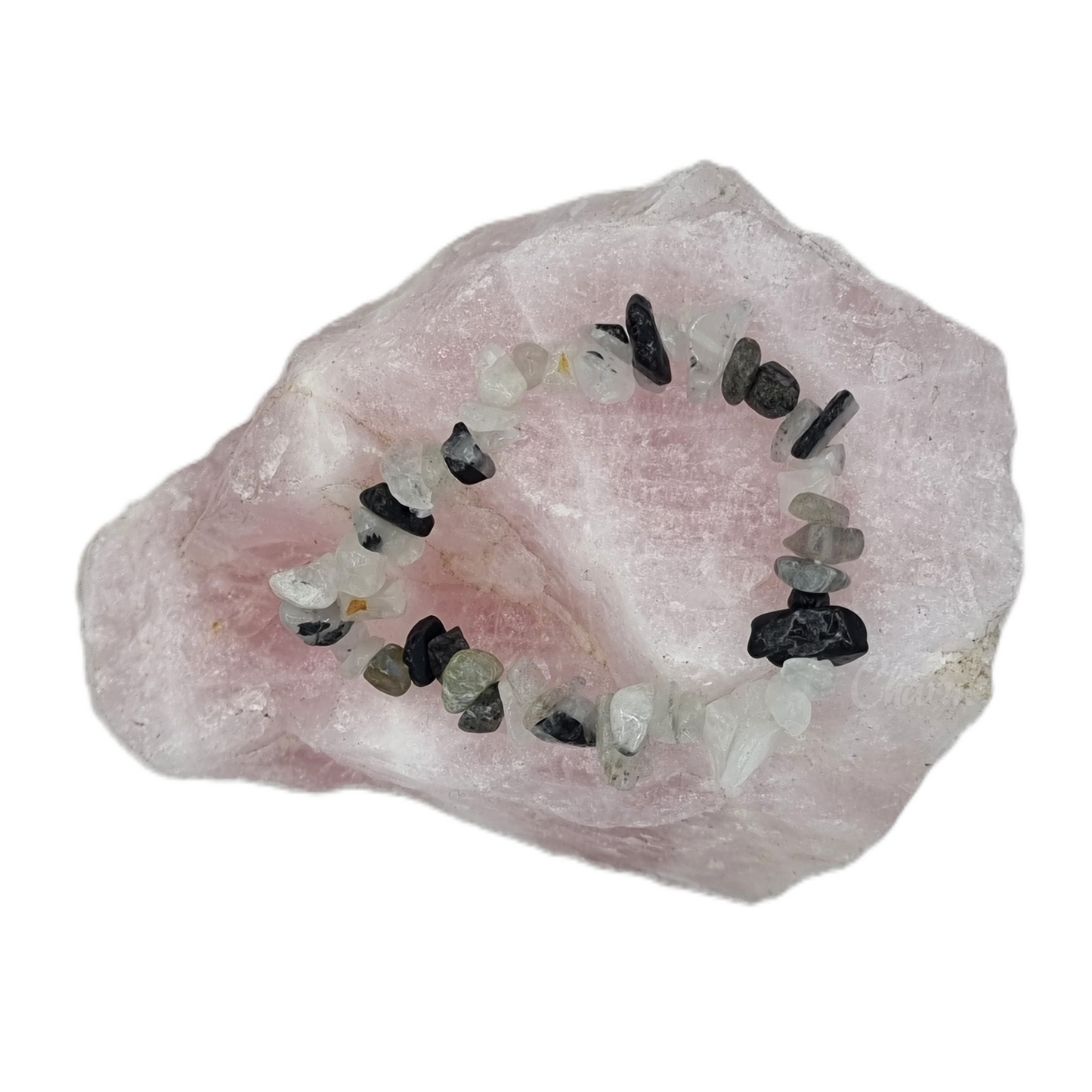 Elastic Crystal Chip Bracelet