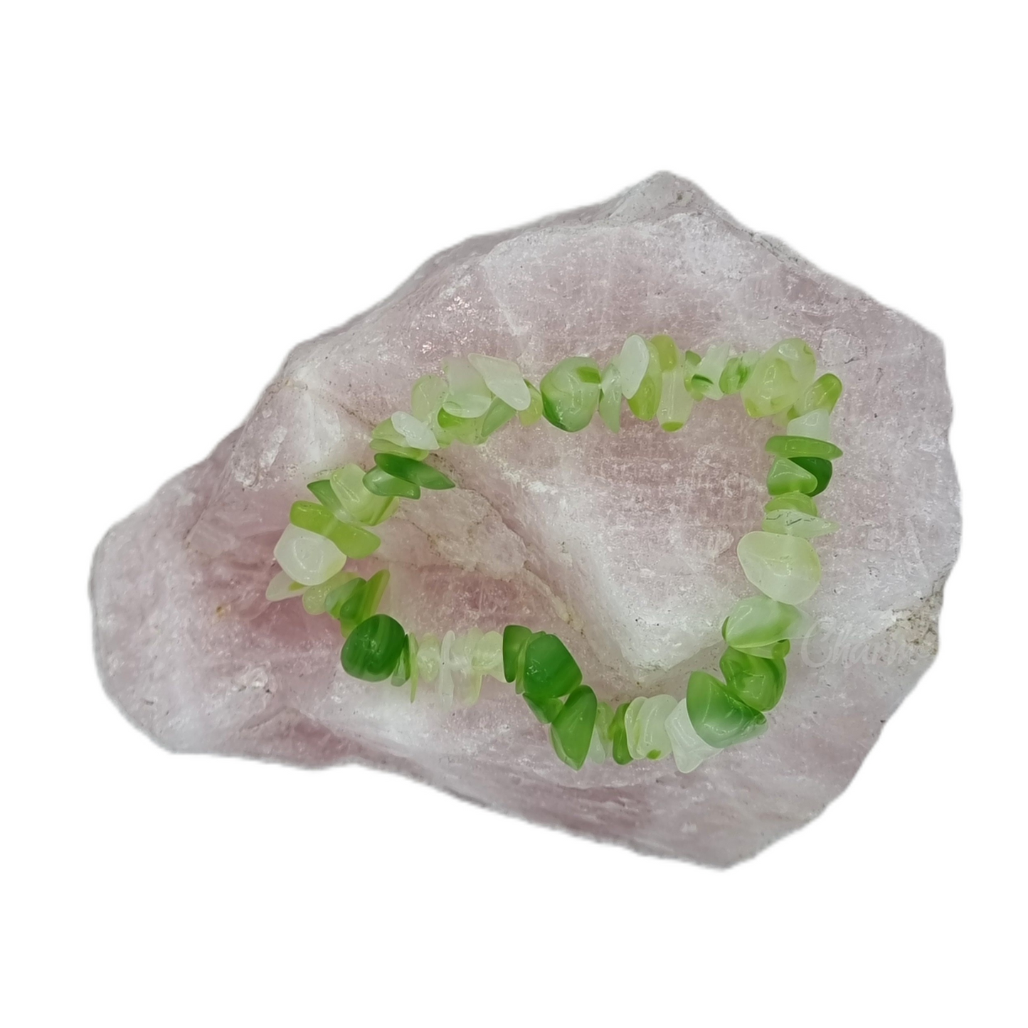 Elastic Crystal Chip Bracelet