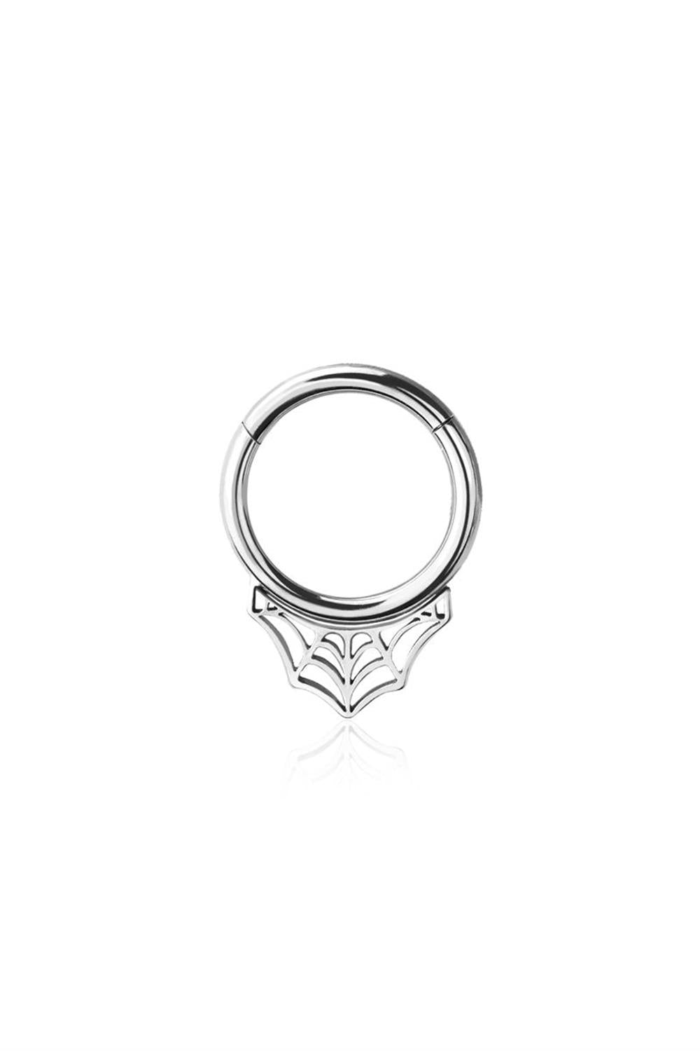 Spider Web Hinged Ring