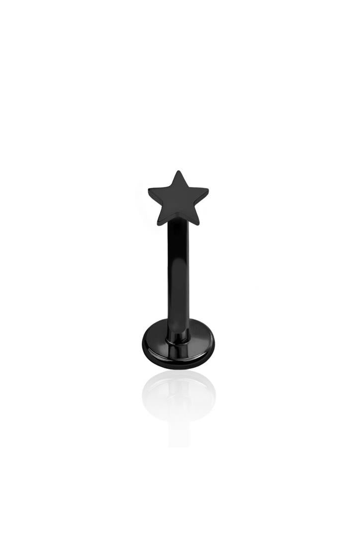 Small Star Surgical Steel Labret