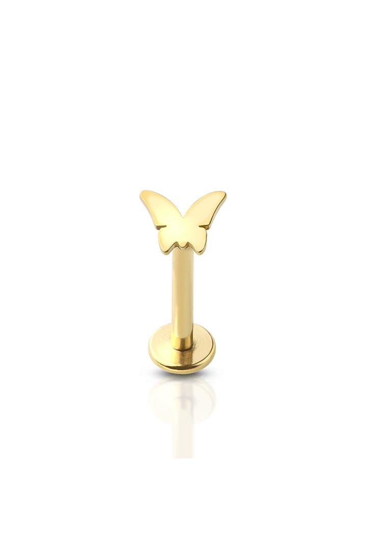 Butterfly Surgical Steel Labret