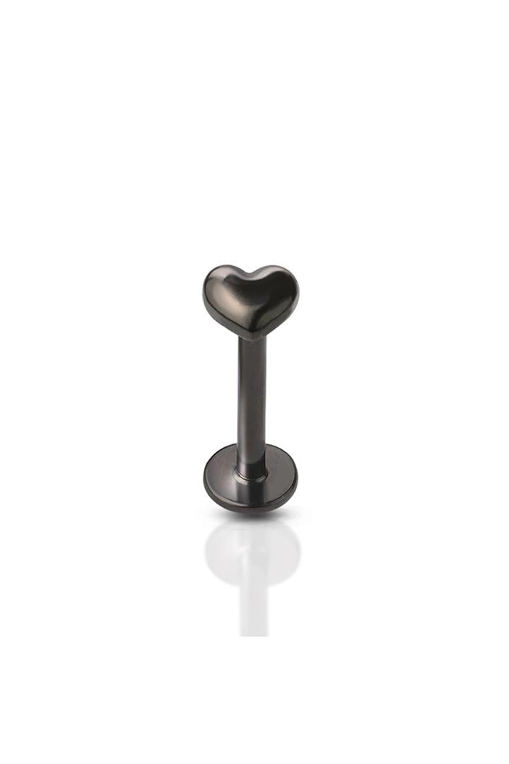 3D Heart Surgical Steel Labret