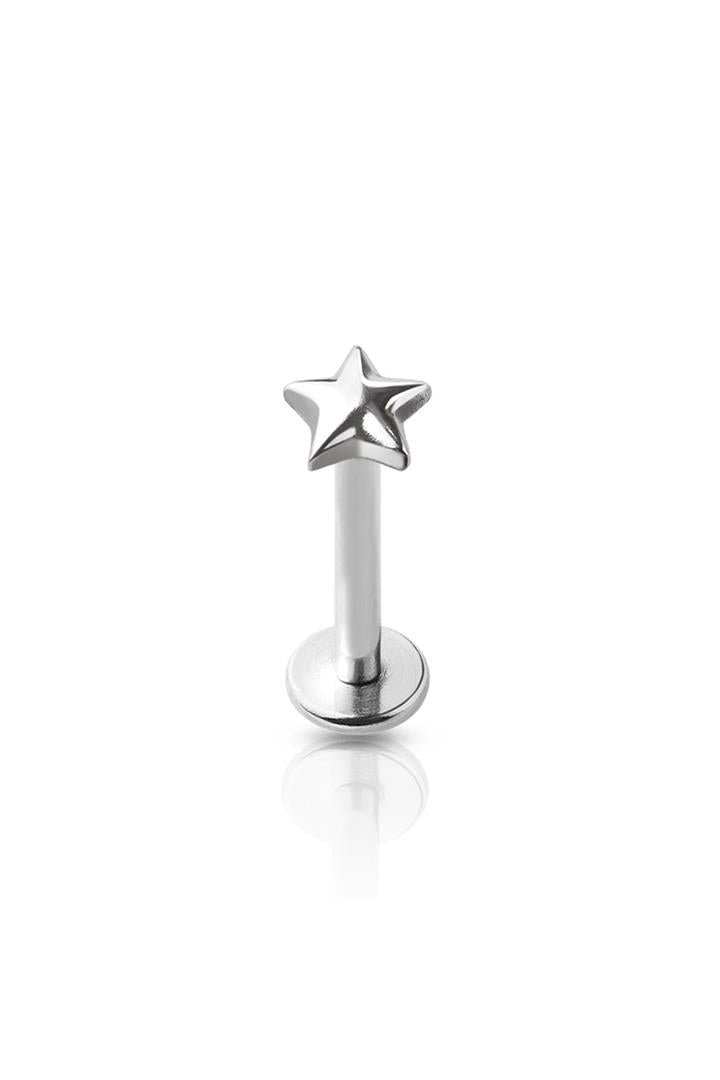 3D Star Surgical Steel Labret