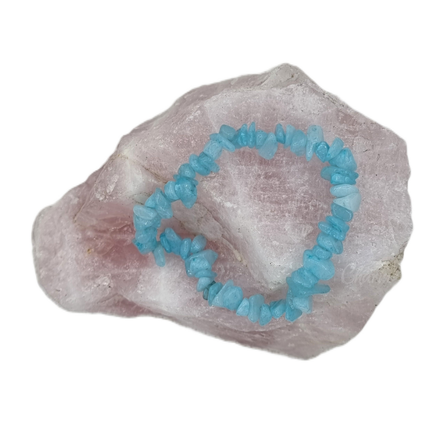 Elastic Crystal Chip Bracelet