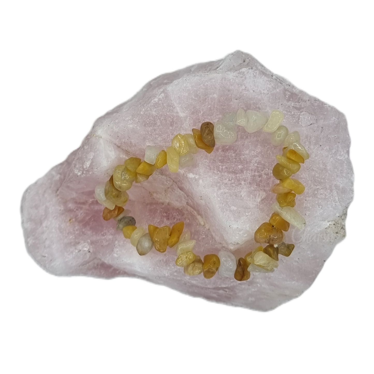 Elastic Crystal Chip Bracelet
