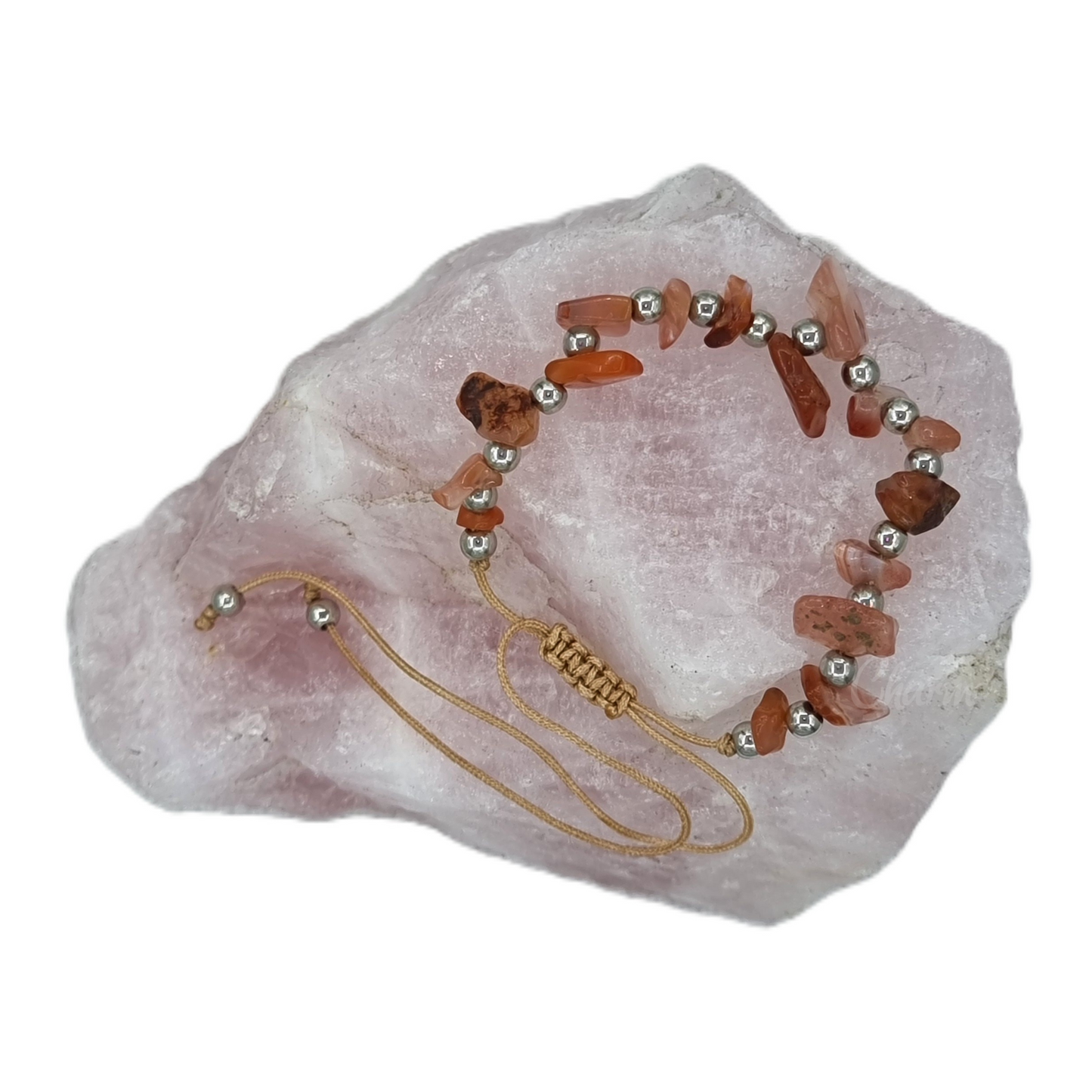 Adjustable Crystal Chip Bracelet