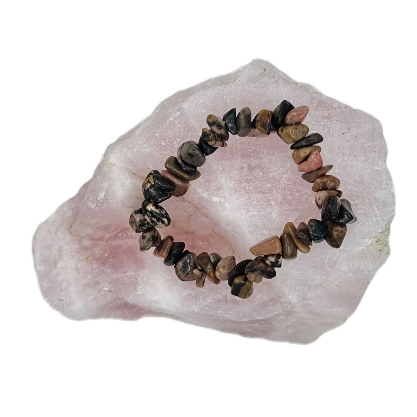 Elastic Crystal Chip Bracelet