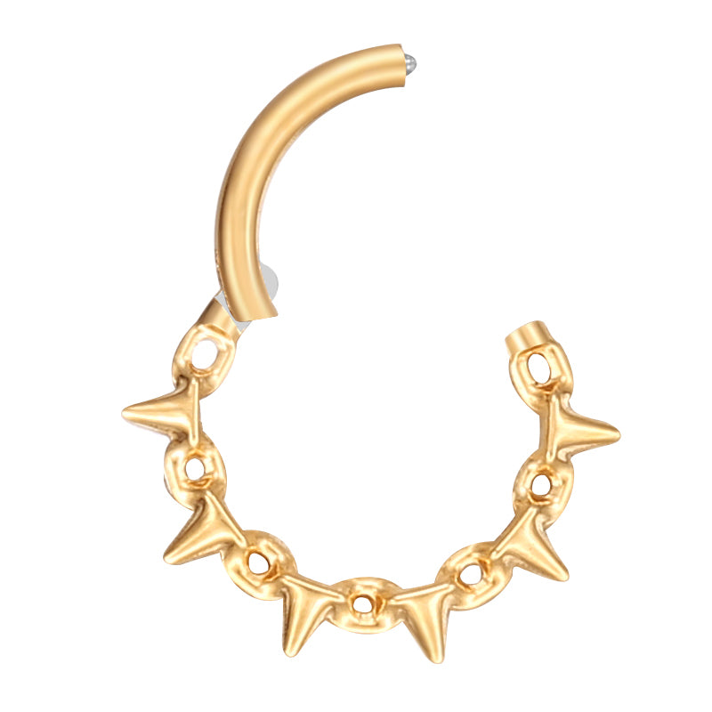 Spiked Chain Titanium Hinge
