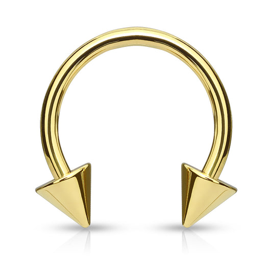 Double Spiked Horse Shoe- Various Colors- G14