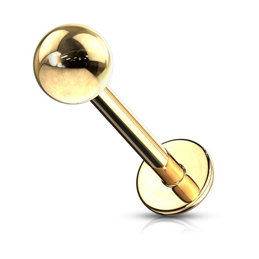 Gold Surgical Steel Labret