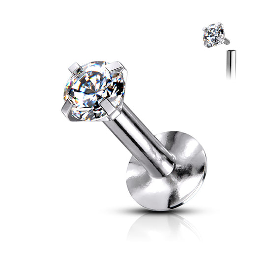 Cubic Zirconia Flat Back - D11