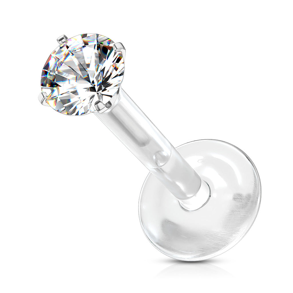 BioFlex CZ Top Labret