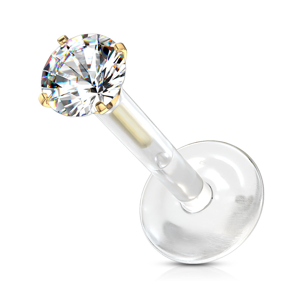 BioFlex CZ Top Labret