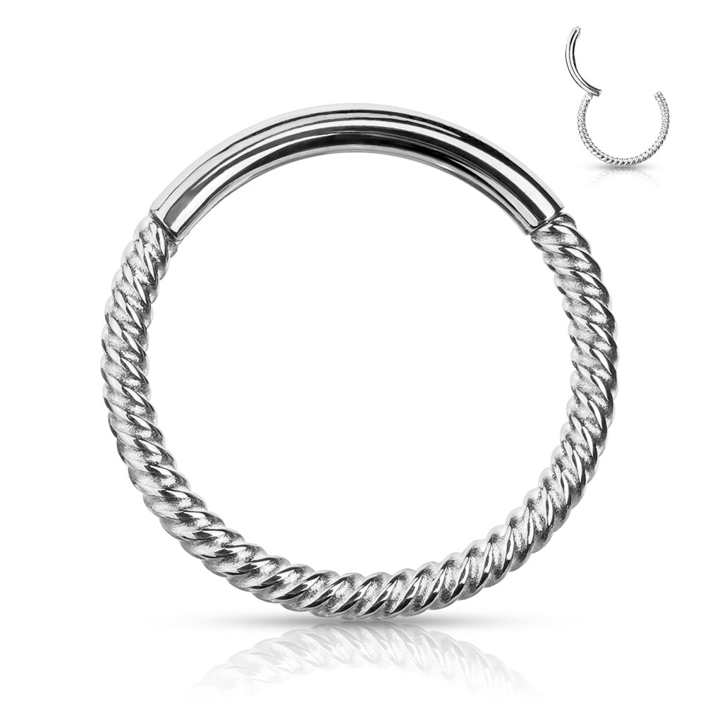 Braided Hinged Ring