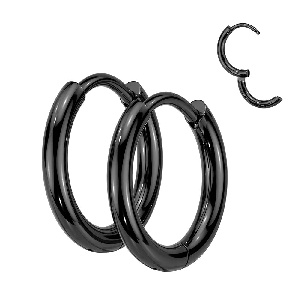 Simple Hoop Earrings - B9