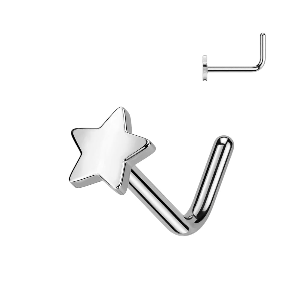 Star Nose Stud- B19