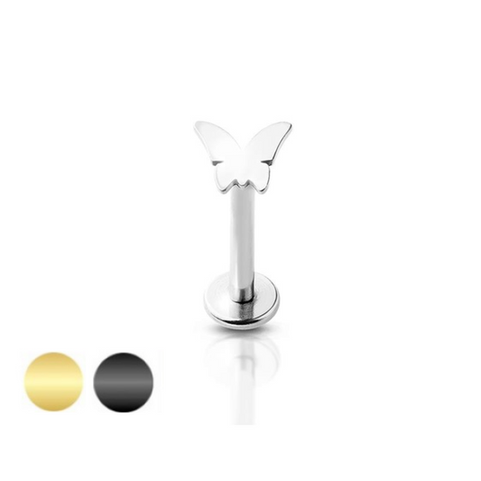 Butterfly Surgical Steel Labret