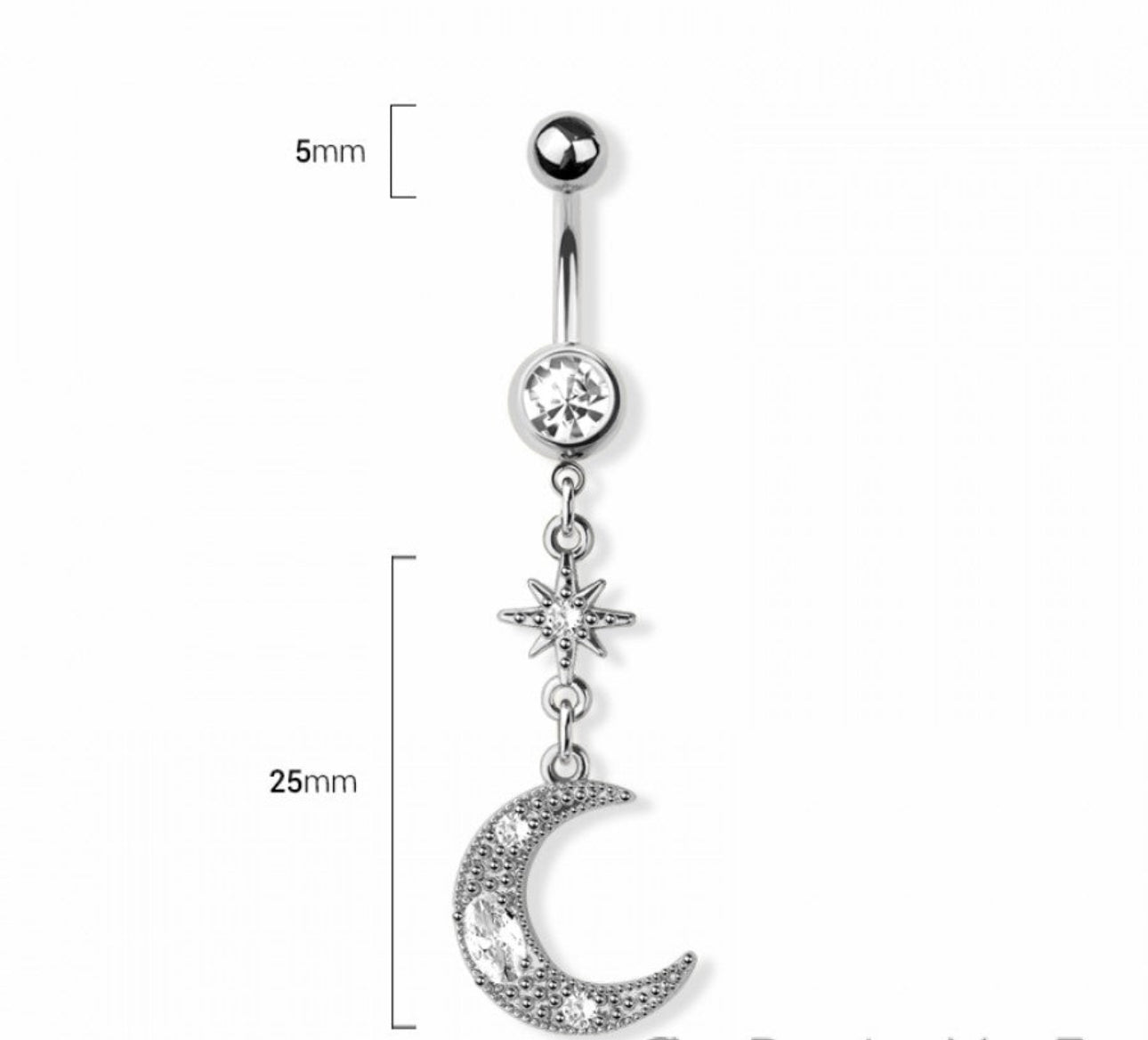 Moon Starburst -Belly Bar - P39