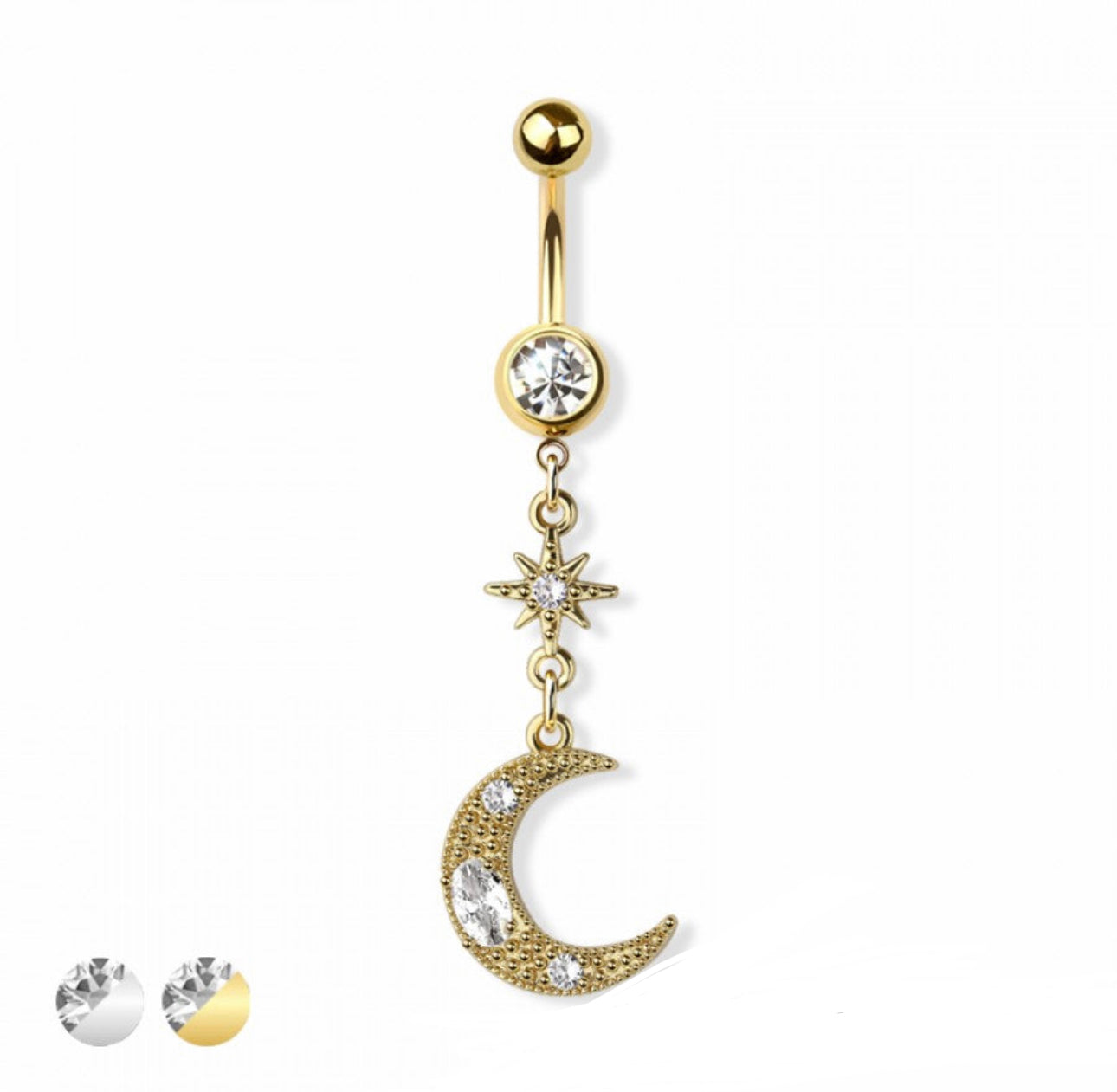 Moon Starburst -Belly Bar - P39