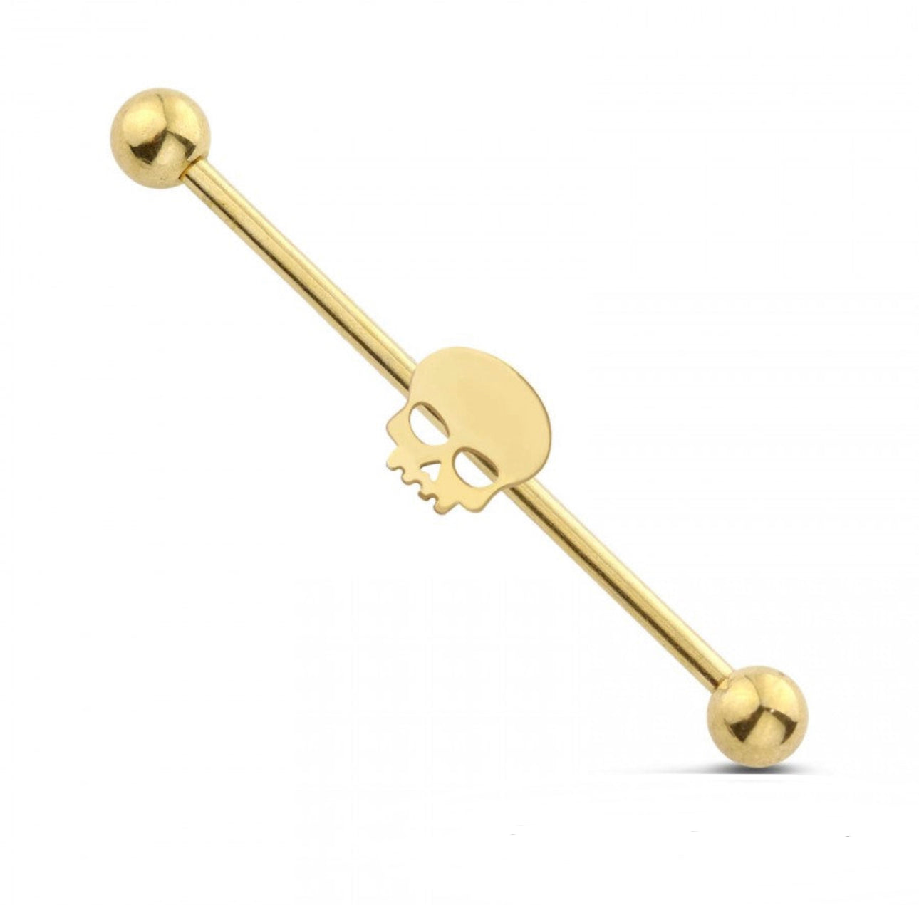 Skull Industrial Bar- C14