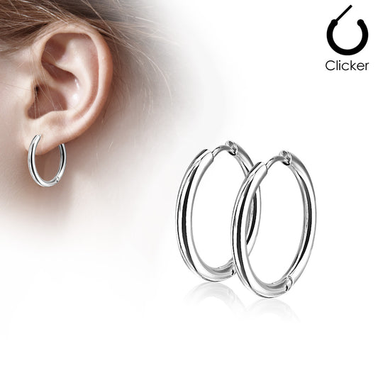 Hoop Earrings (Pair) - Q18