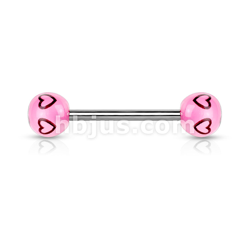 Multi Heart Tongue Bar- K6