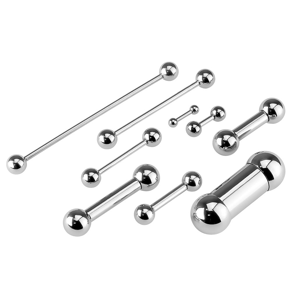 316L Surgical Steel Barbell - 14g- K2