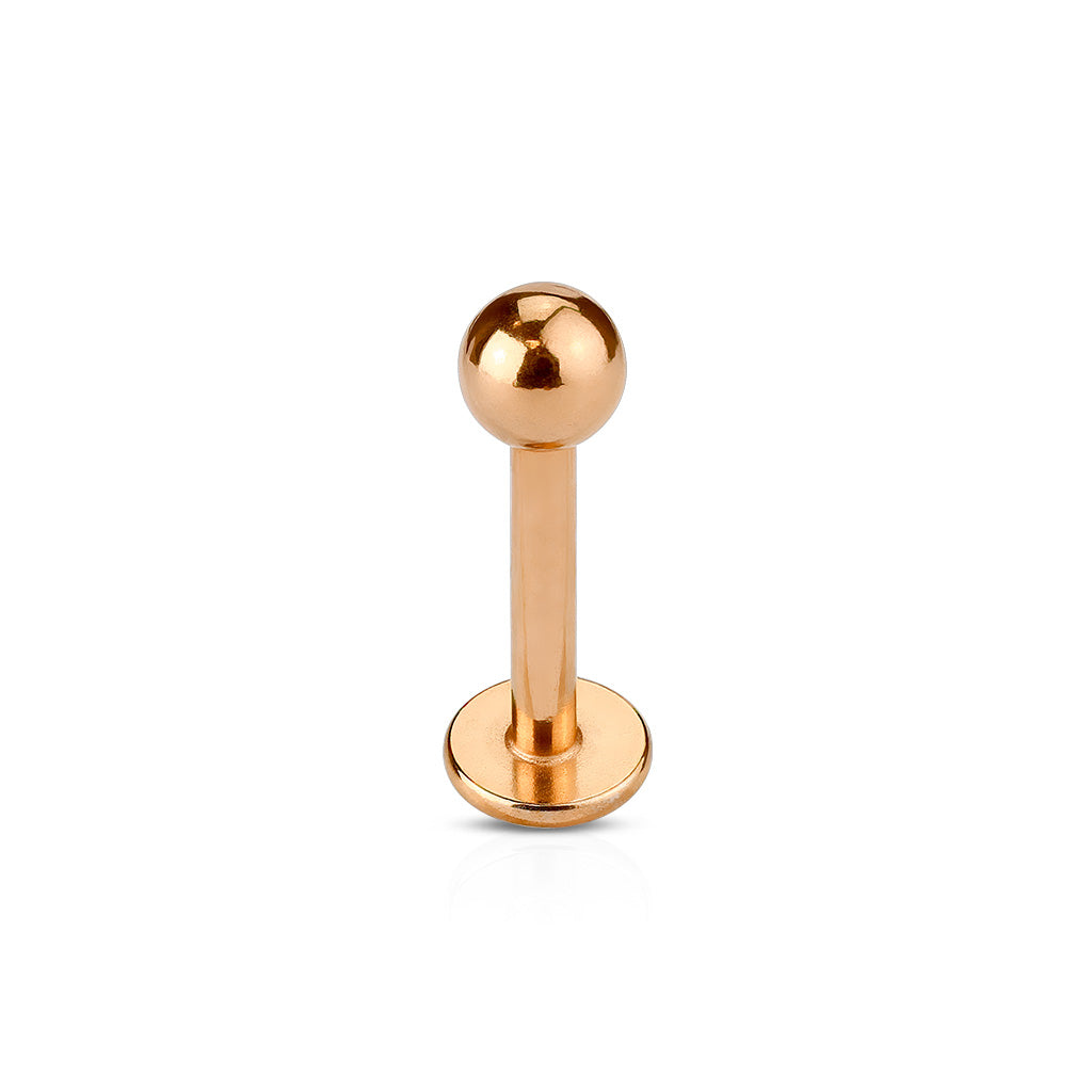 Rose Gold Labret- J19