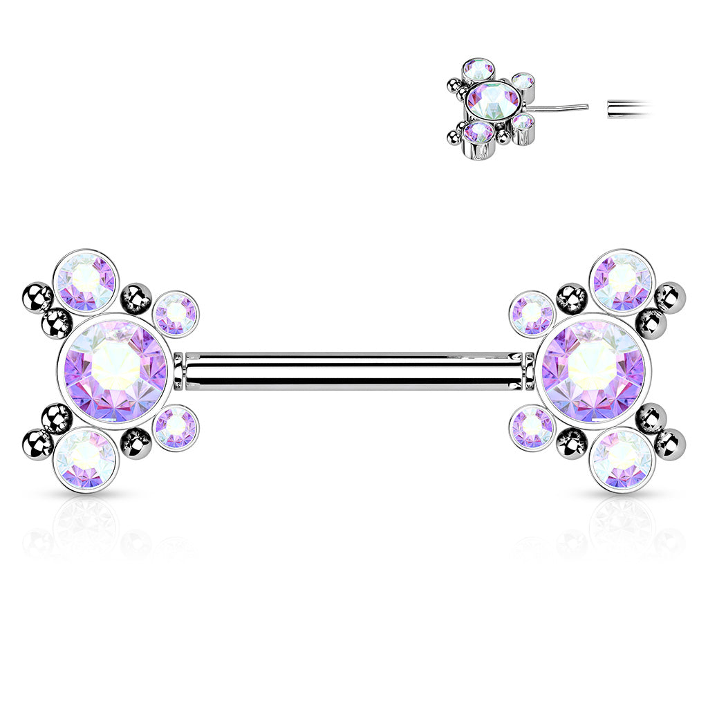 Endless Diamonds - Nipple Bar- D8