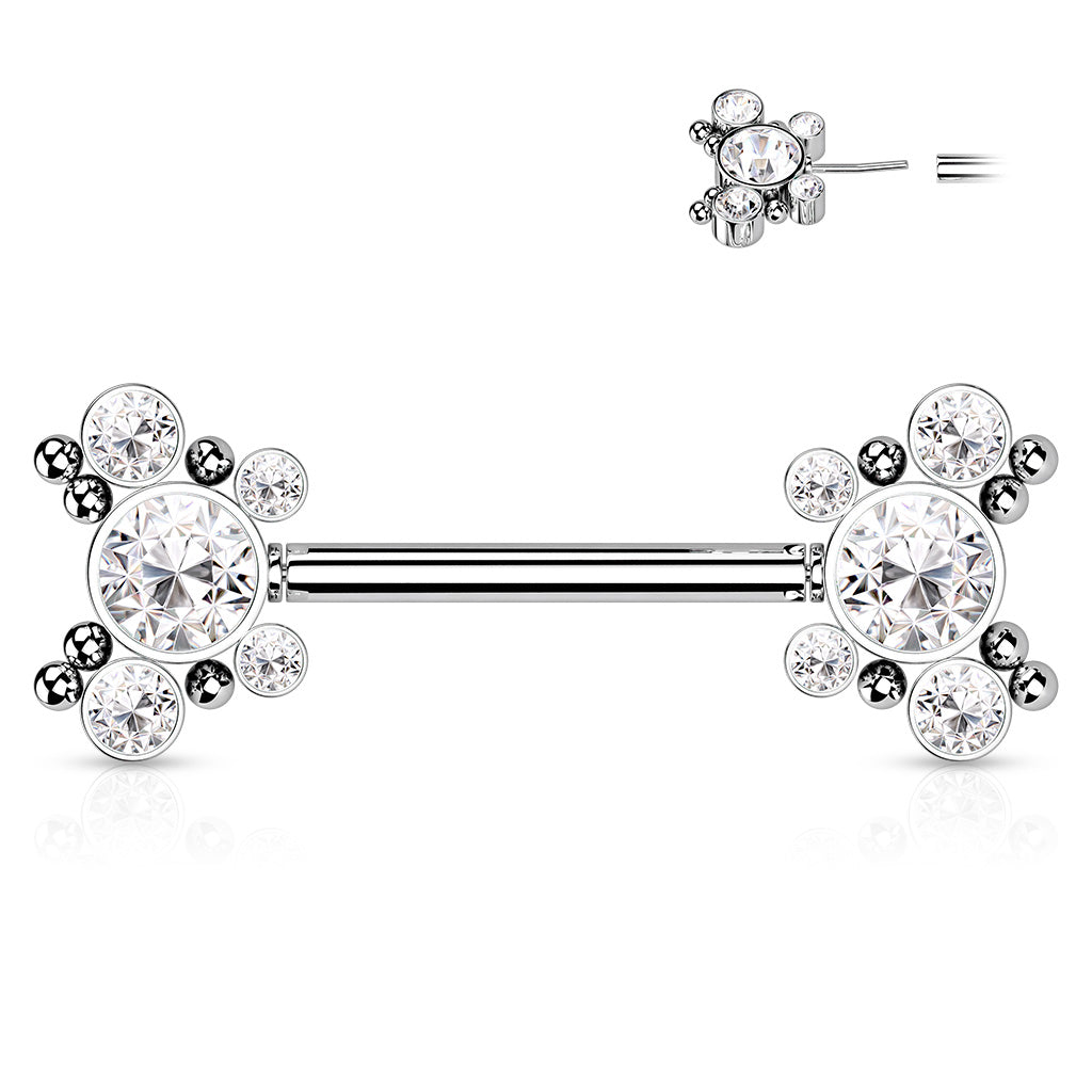 Endless Diamonds - Nipple Bar- D8