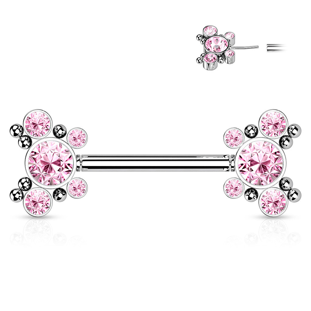 Endless Diamonds - Nipple Bar- D8