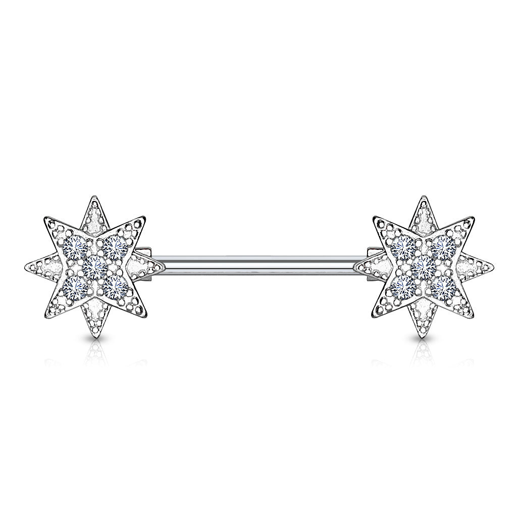 Star Nipple Bar- D25