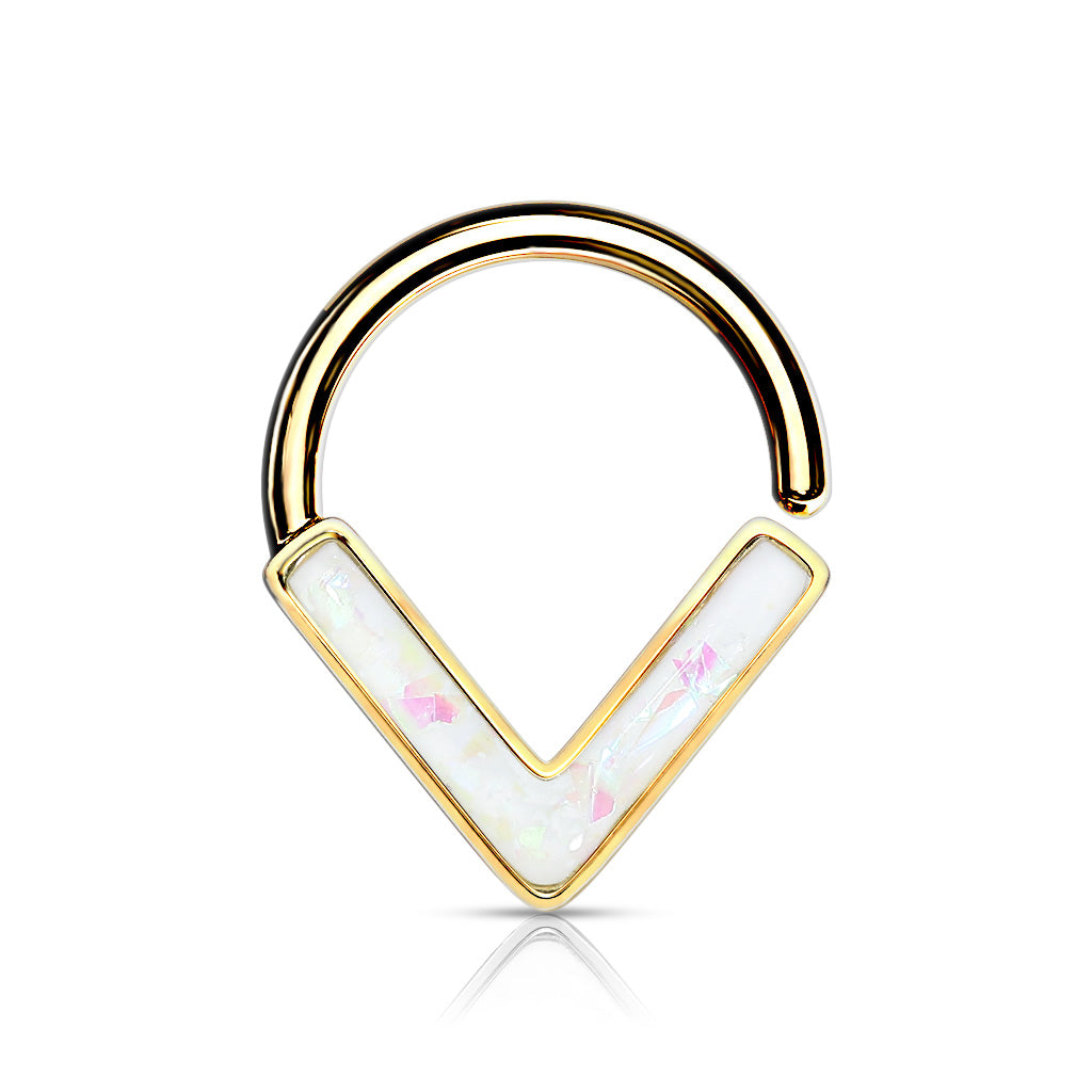 Belle Teardrop - Bendable Ring - O8