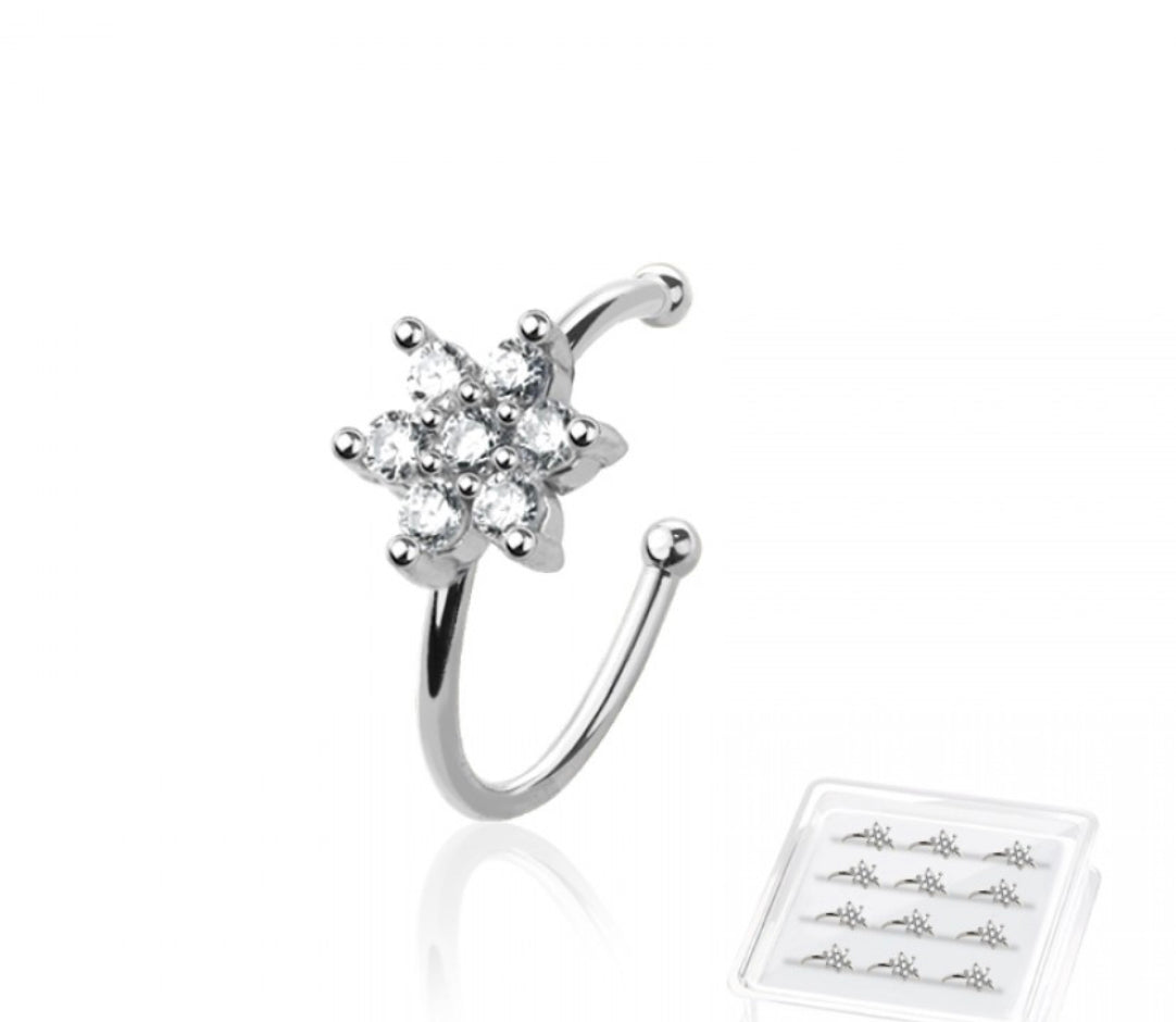 Flower Nose Ring- A8