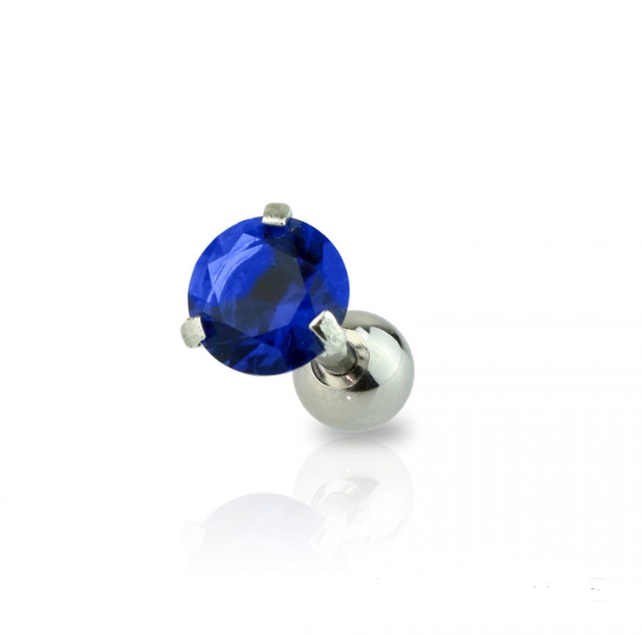 CZ Ball Back Stud- L11