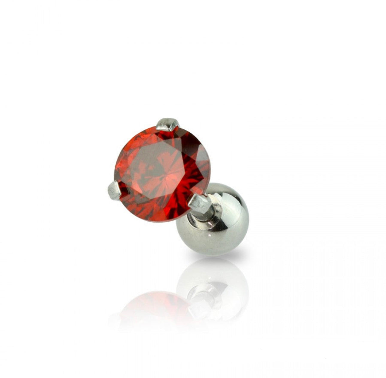 CZ Ball Back Stud- L11