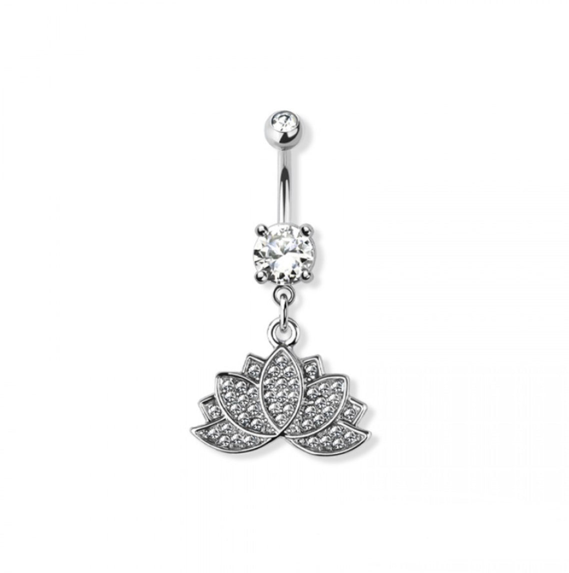 Quartz Lotus - Belly Bar - P42