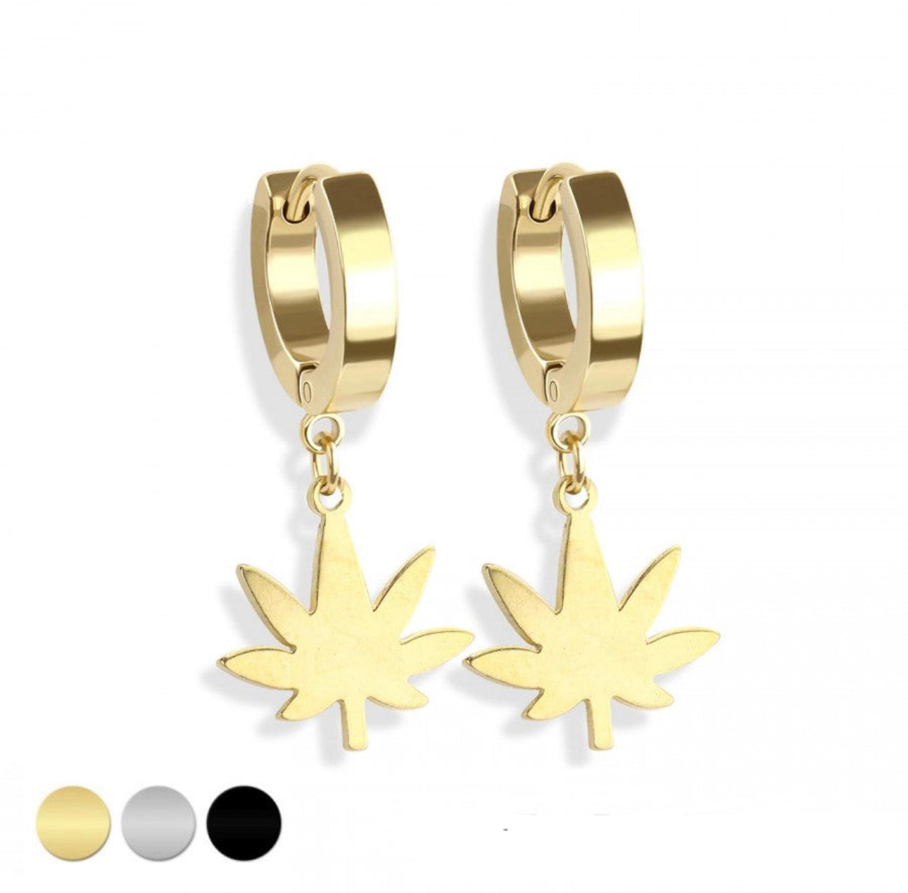 Leaf Earrings (pair) - M11