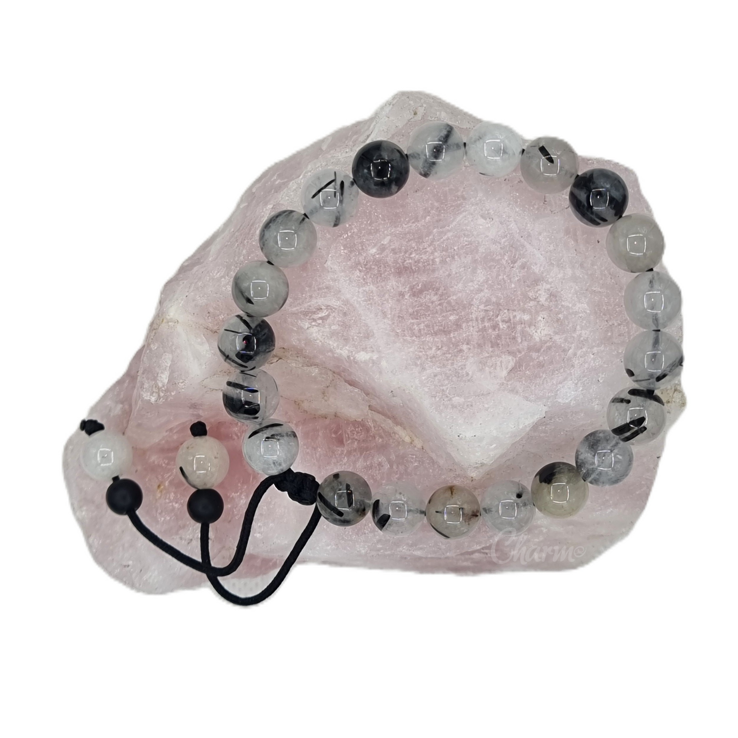 Gemstone Beaded Bracelet - Adjustable