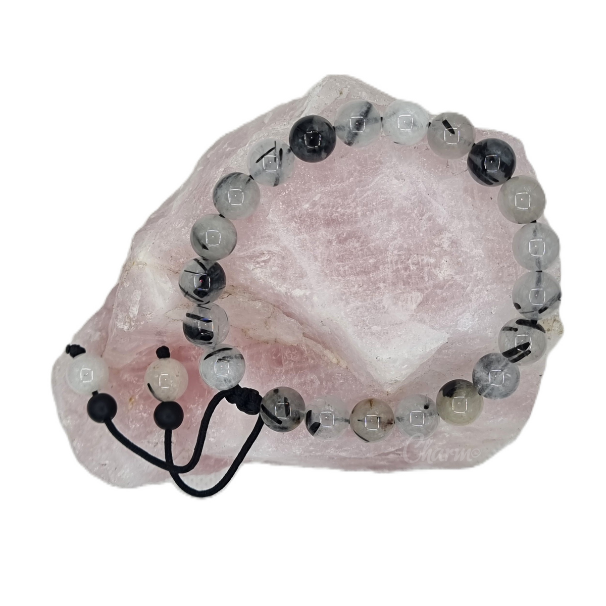 Gemstone Beaded Bracelet - Adjustable