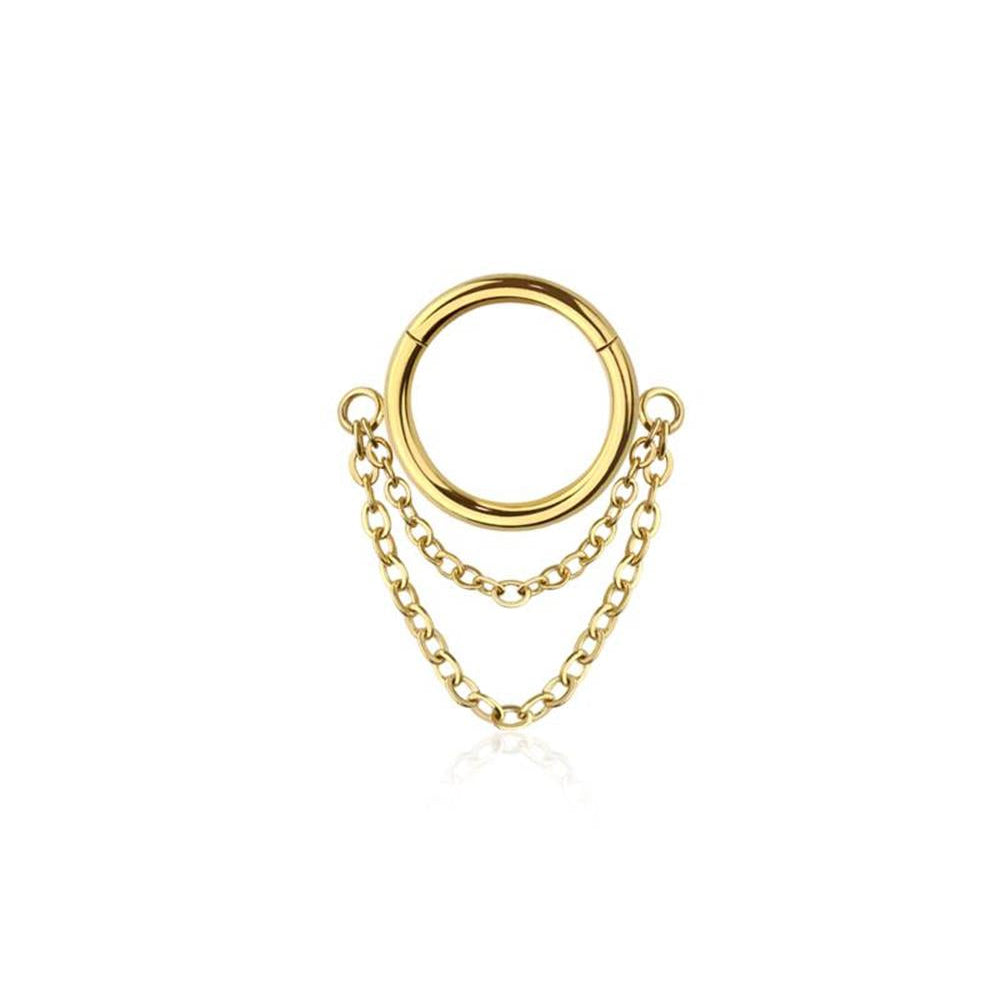 Double Chain Hinged Ring