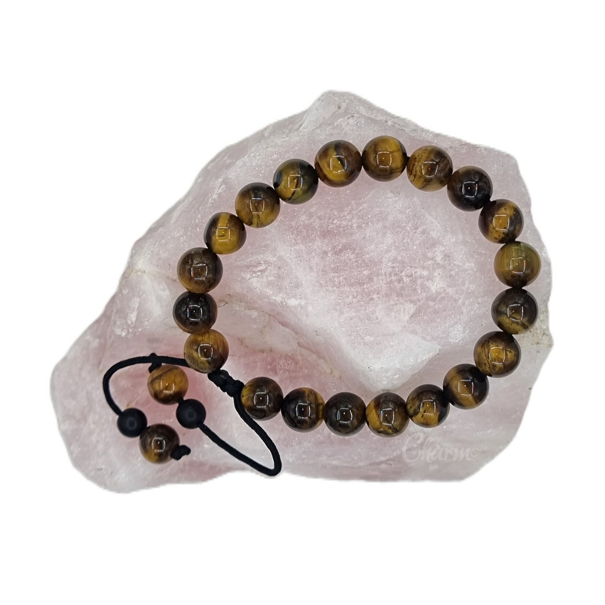 Gemstone Beaded Bracelet - Adjustable
