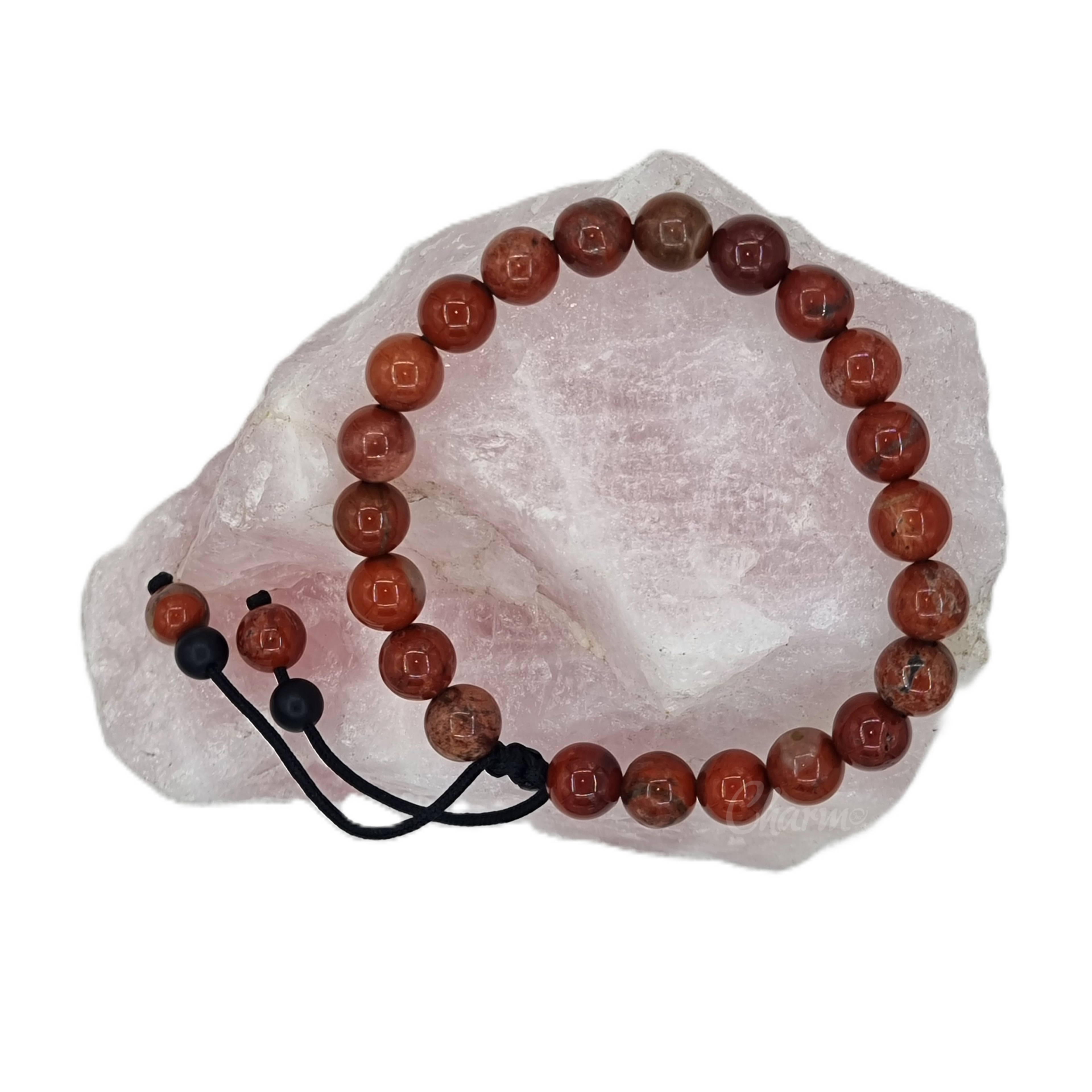 Gemstone Beaded Bracelet - Adjustable