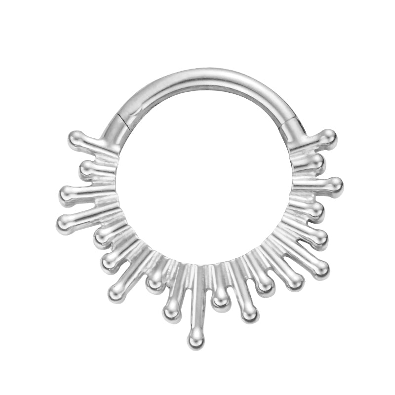 Rays Titanium Hinged Ring