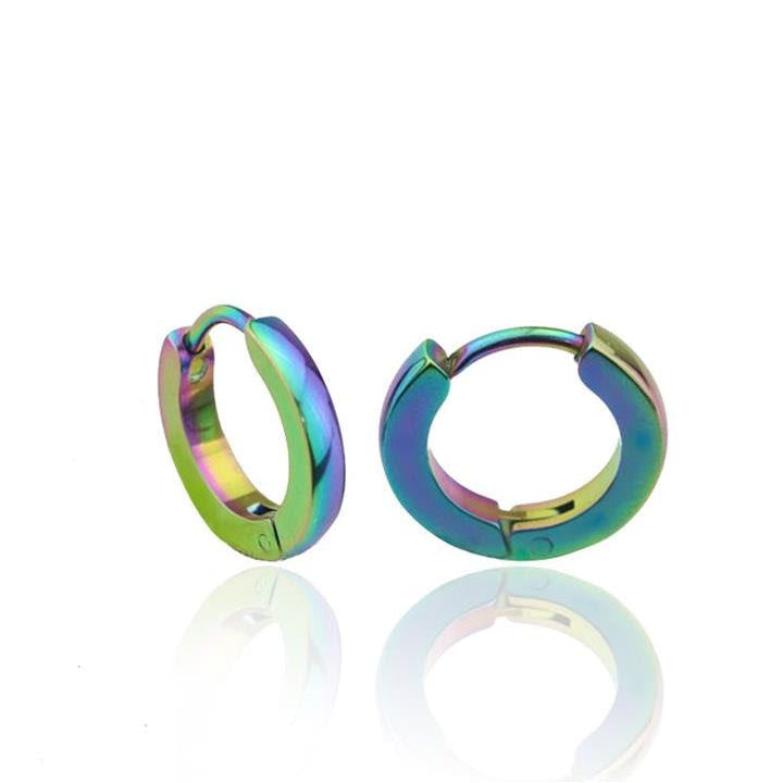 Stainless Steel Dome Huggie