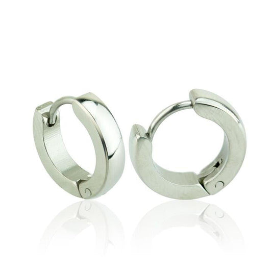 Stainless Steel Dome Huggie