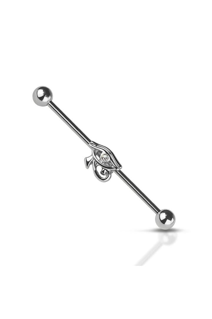 Surgical Steel Industrial Bar Horus Eye