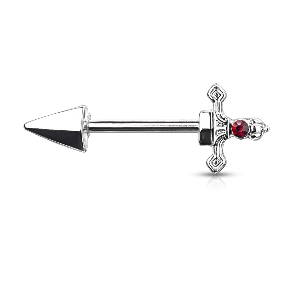 Surgical Steel Nipple Bar Dagger