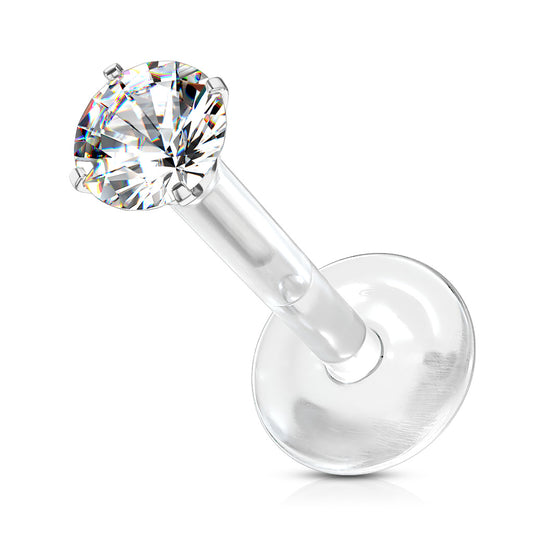 BioFlex CZ Top Labret